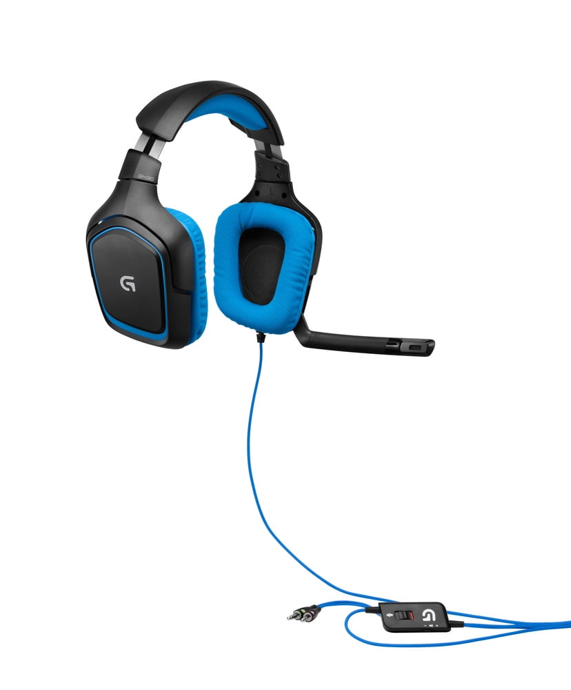Himmel mover bit Logitech G430 Headset X and Dolby 7.1 Surround Sound Gaming Headset -  Walmart.com