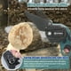 thumbnail image 4 of Madera de 21V 6 Pulgadas Sierras de Poda Eléctrica Portátiles Recargables de Madera Pequeña que divide la motosierra para carpintería con una mano para la carpintería para la la, 4 of 7