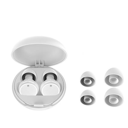 

Xinqinghao Tool Series Big Sale ! Ear Plugs for Sleeping 45dB Noise Cancelling Ear Plugs for Concerts Focus Travel Work Silicone Hearing Earplugs Tips Reusable Noise Reduction Ear Plugs （White）