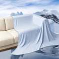 thumbnail image 2 of XINGAG 59x91in Cooling Fiber Summer Blanket, Lightweight Breathable Smooth Chilly Throw Blanket, Cool Bedding Quilt for Hot Sleepers All Season Use, 2 of 7