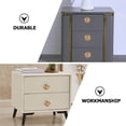 thumbnail image 4 of 15pcs Rose Shaped Plastic Cupboard Cabinet Drawer Door Knobs Pull Handles, 4 of 7
