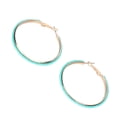 thumbnail image 3 of Pendientes de semillas, 1 par de pendientes de aro con cuentas, pendientes de cuentas redondas huecas, pendientes de círculo hueco, experiencia incomparable, 3 of 14