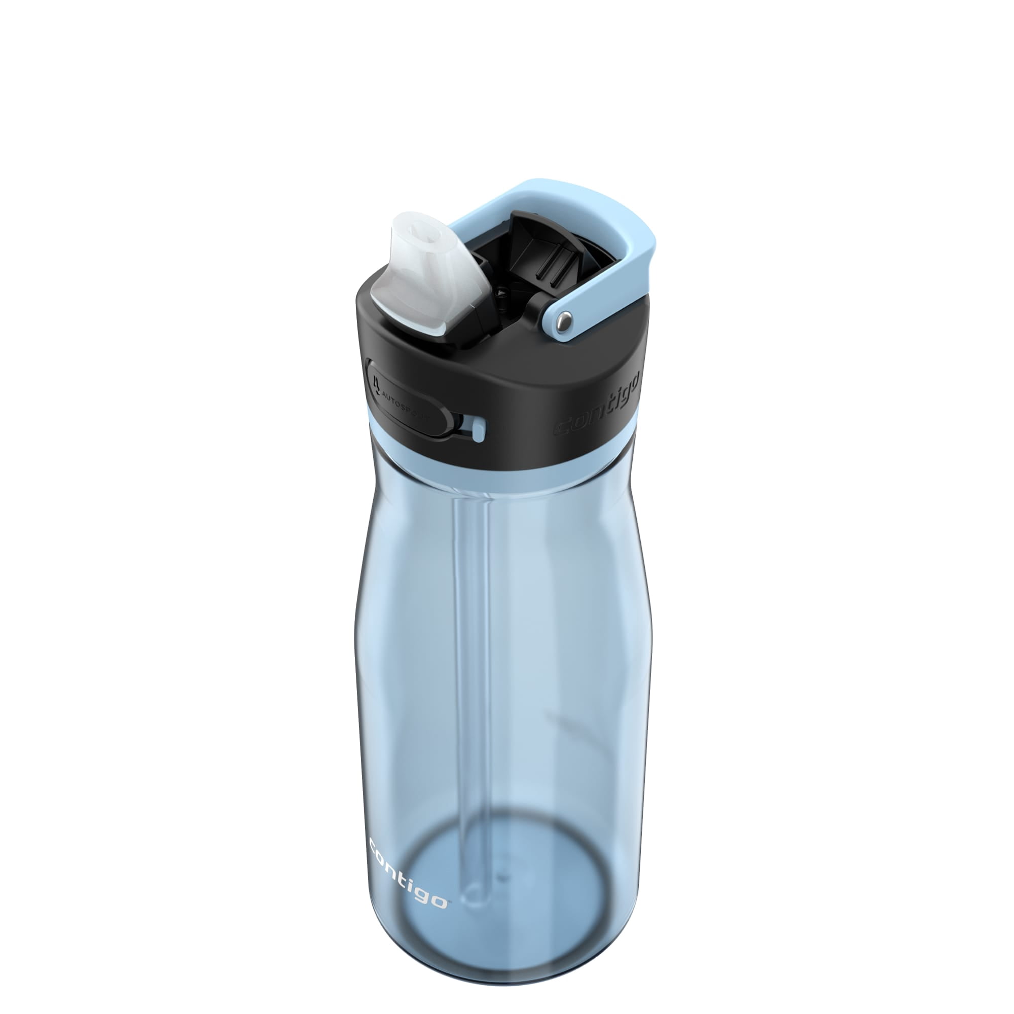 Contigo Ashland Water Bottle Bundle – Glacier Color, 32oz + 24oz Leakproof Autospout BPA-Free Set
