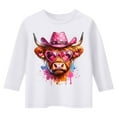 thumbnail image 4 of TZEWGL T-Shirts pour Nouveau-Né Imprimé Col Rond Manches Courtes Courtes Raccourcies Blouse pour Bébé Taille 7-8T, 4 of 4