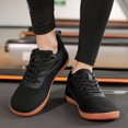 thumbnail image 4 of Zapatos descalzos unisex para correr, zapatillas de deporte de malla plana transpirables para hombres y mujeres, 4 of 9