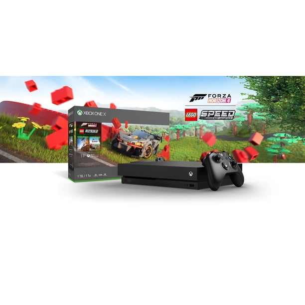 Microsoft Refurbished Xbox One X 1TB SSD Forza Horizon 4 LEGO