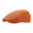thumbnail image 4 of Men Women Thin‑Weight Linen Forward Cap Vintage Hat Breathable Sun Protection Literary‑Style Daily Outdoor Driving Headwear, 4 of 4