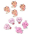thumbnail image 3 of Boutons en Vrac, Boutons Colorés Complexes en Bois pour Projets DIY, 3 of 8