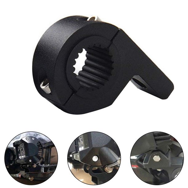 Motorbike LED Light Bar Clamps Brackets Tube Clamp Mount Kit for