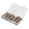 thumbnail image 3 of 200PCS Écrou de Rivet Ensemble, Fileté Insert Écrou et Vis Assortiment Plaqué Couleur Zinc Acier au Carbone Assorti en M4-M10 1/4-20 Boîte Combinée Emballée, 3 of 7