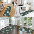 thumbnail image 6 of Yayeee Runner Rug for Bedroom 2'x6' Machine Washable Hallway Non Slip Mat, Beige Leaves, 6 of 8