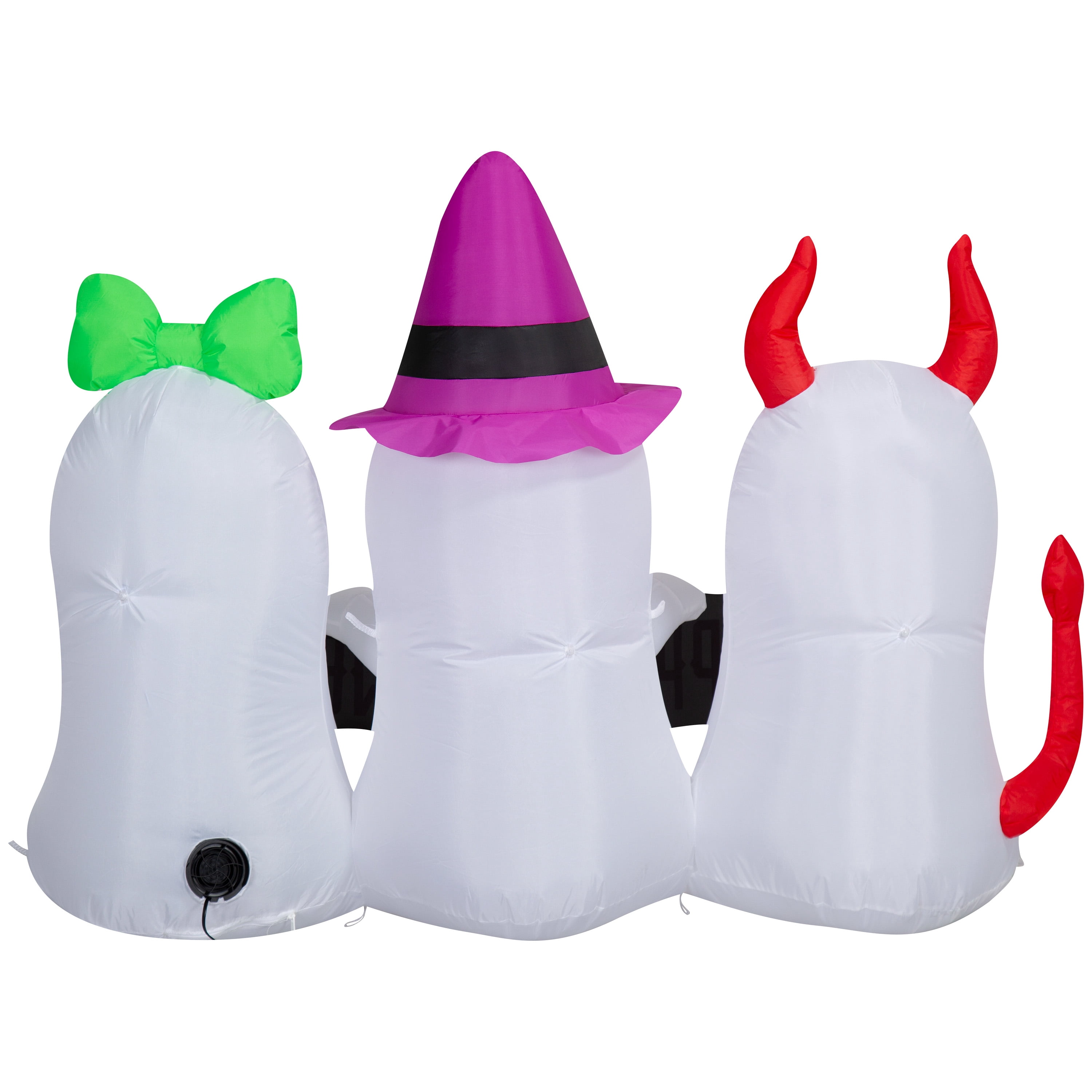 Ghost Trio with Banner, Multicolor, 5', Halloween by Way To Celebrate