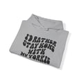 thumbnail image 4 of Yorkie Yorkshire Terrier Dog Mom Dad Hoodie, Gifts, Hooded Sweatshirt, 4 of 4