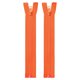 thumbnail image 1 of Uxcell 2Pcs Cremalleras de chaqueta de costura de 8 pulgadas, cremalleras de repuesto de resina para bolsa de manualidades, prendas de vestir, textiles para el hogar, ropa, Rojo Naranja, 1 of 7