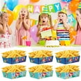 thumbnail image 4 of 24Pcs Ariel Princess Party Supplies and Birthday Decorations - Party Plates, Paper Trays, Paperboard Hot Dog Popcorn, 4 of 4