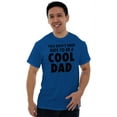 thumbnail image 3 of Cat Dog Dad Dont Need Kids to be Cool Men's Big & Tall Crewneck Graphic Tee Brisco Brands 2X, 3 of 4