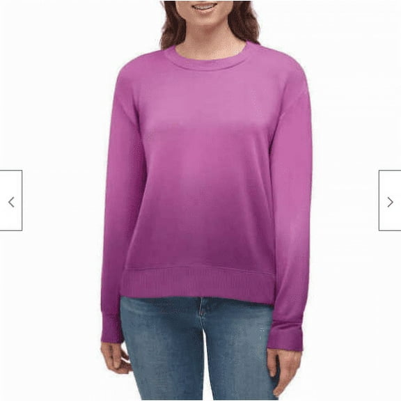 Splendid womens Crewneck Long Sleeve Pullover Top purple Size S