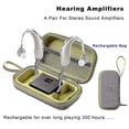 thumbnail image 2 of New BTE hearing aid Bluetooth model with charging pack Elderly hearing aid headphone sound amplifier, 2 of 5