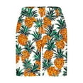 thumbnail image 5 of ZCFZJW Mens Swim Trunks Quick Dry Swimwear Summer Drawstring Elastic Waist Hawaiian Swimming Beach Board Shorts with Pocket Bathing Suits for Men White XXL, 5 of 5