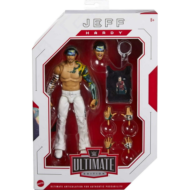 WWE Ultimate Edition Jeff Hardy Action Figure 6 inch Collectible