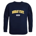 thumbnail image 1 of W Republic 564-135-NVY-04 Women Murray State Racers Mom Crewneck Fleece, Navy - Extra Large, 1 of 1