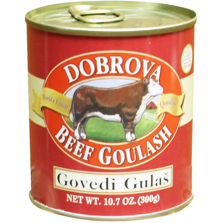 Dobrova Beef Goulash, 10.7 oz by TUT'S INTERNATIONAL EXPORT & IMPORT CO