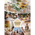 thumbnail image 5 of Sunflower Butterfly Table Cloth 60x102 Inch Rectangle, You Are My Sun Shine Vintage Farmhouse Waterproof Tablecloth Washable Table Cover for Party Picnic Dinner Decor, 5 of 9