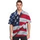 thumbnail image 3 of Camisas hawaianas con estampado gráfico 3D para hombre, camisas playeras Aloha de manga corta, camisas y blusas informales de gran tamaño con botones para hombre, 3 of 5