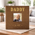 thumbnail image 2 of Daddy EST. 2026 Photo Album – Personalized 200-Photo New Dad Gift, 2 of 5