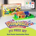 thumbnail image 3 of Juego de bloques de construcción Playstix 211 piezas, 3 of 5