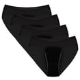 thumbnail image 2 of Period Underwear for Women Leak Proof Underwear High Waisted Protective Briefs Plus Size Seamless Panties Underpants 4 PC, 2 of 9