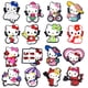 thumbnail image 3 of Lindos amuletos de hello kitty para croc charms rosas hello kitty lindos amuletos de cocodrilo de goma, 3 of 4