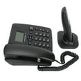 thumbnail image 3 of Système de Téléphone Filaire Sans Fil Extensible, Ligne Fixe 2,4 GHz une à une, Appel à Distance 300 m, Haut-Parleur Double, Écran Rétroéclairé pour Bureau Maison Conférence, 3 of 8