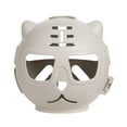 thumbnail image 1 of S SERENABLE Accessoires de Muselle pour Chat Couvercle de Bouche de Chat Multifonction pour Rasage Bain à Domicile Kaki Blanc S, 1 of 9
