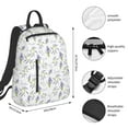 thumbnail image 2 of Yiaed Lavender Flowers Print Lightweight Backpack Travel Backpacks Hiking Daypack for Women Men, 2 of 5