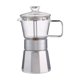 thumbnail image 2 of Cafetera italiana fácil de usar, ligera, con tapa de vidrio, para estufa de inducción, cafetera exprés para oficina, actividades al aire libre, hogar Macarena Cafetera, 2 of 8