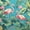 Green Pink, variant on jejeloiu Soft Flamingo Flowers 7-Piece Twin Bedding Sets Kids,Tropical Botanical Leaves Bedding Comforter Set For Girls,Reversible