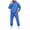 Blue -AS45, variant on Sweatsuits Sets for Men Pullover Sweatshirt and Fleece Cargo Sweatpants 2 Piece Tracksuit Baggy Fall Winter Outfits Khaki S
