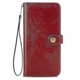 thumbnail image 3 of Funda de piel de color liso retro para iPhone 12 Pro Max, color negro, 3 of 5