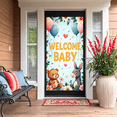 thumbnail image 6 of LUUFILx Welcome Baby Shower Backdrop Cute Baby Room Photography Props Decoration Event Background Banner Party Supplies Gender Reveal, 6 of 9