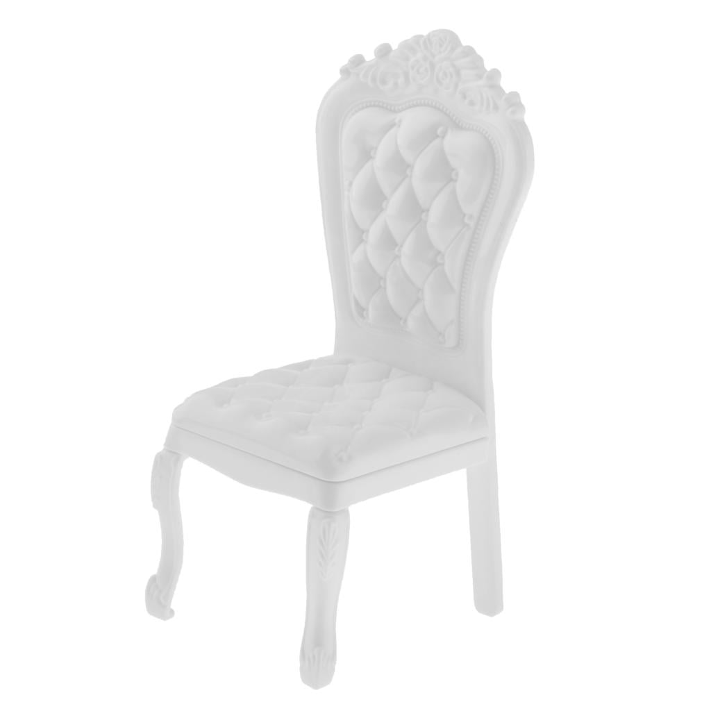 1:6 Plastic White Table and Chair Model for 12inch BBI TTL Action Figure 