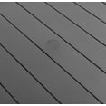 thumbnail image 3 of Modway Tahoe Aluminum Outdoor Patio Furniture Dining Table, Gray, 3 of 8