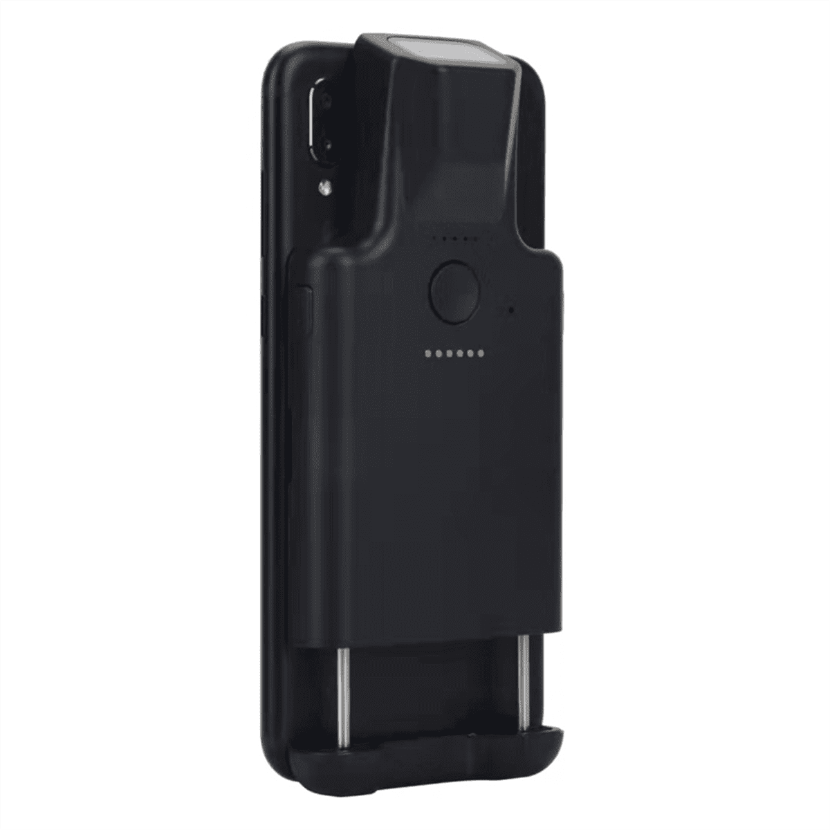2D Back Clip Bluetooth Barcode Scanner Portable Barcode Reader Data Matrix 1D QR Bar Code Reader Android IOS
