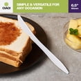 thumbnail image 6 of CIAO! Disposable White Knife Medium Weight Polypropylene (Case of 1,000), 6 of 7