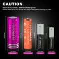thumbnail image 2 of 26650 Rechargeable Battery, 6800mAh High Capacity 3.7v Lithium-ion Flat Top Battery for Flashlight Torch, 2 of 6