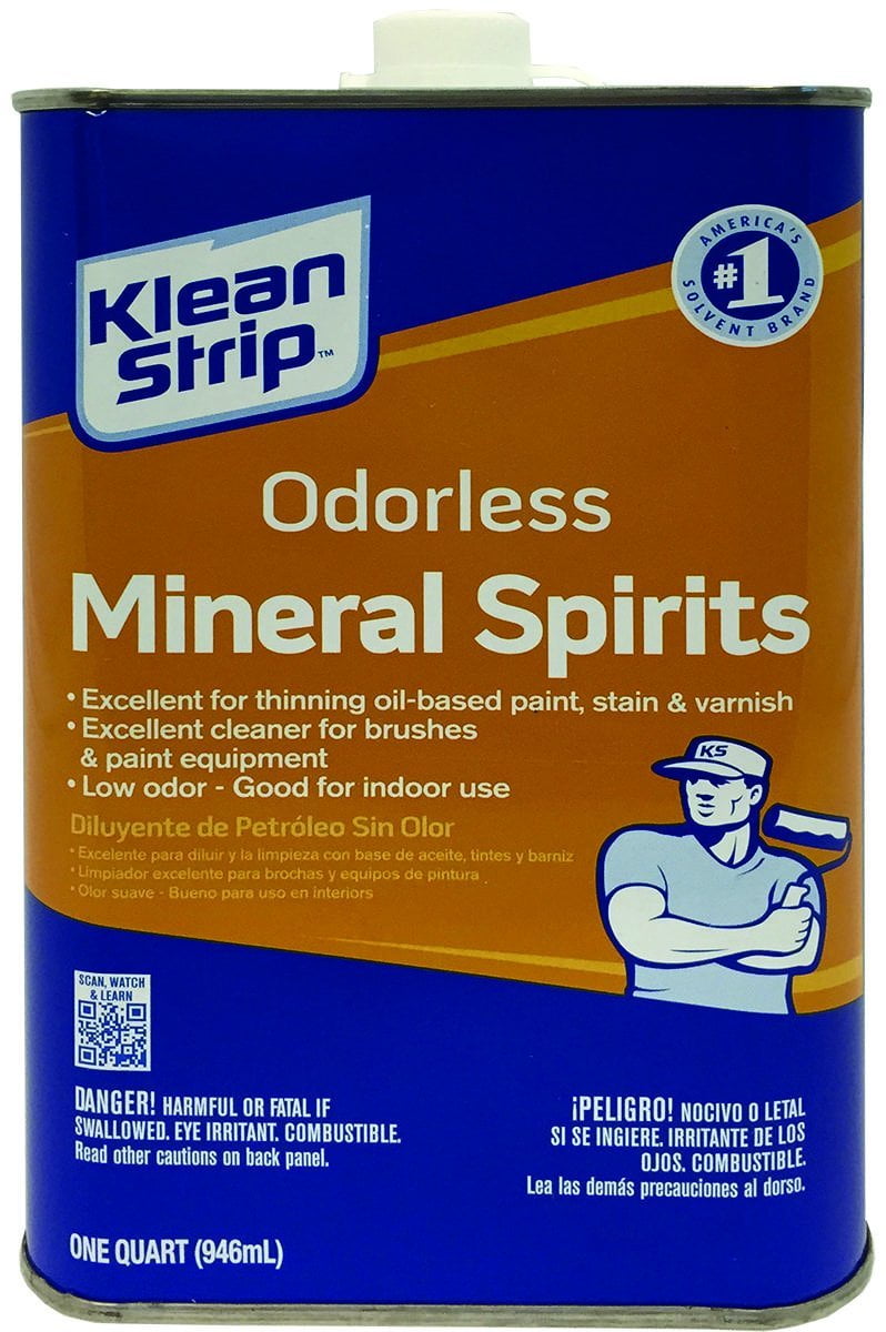 Klean-Strip QKSP94005 Odorless Mineral Spirits, 1-Quart ...
