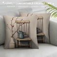 thumbnail image 3 of Chilfamy Fall Decor Old Chair Pillow Covers for Couch Sofa Indoor Outdoor Aesthetic Decorative Pillowcase 1PC 24x24in, 3 of 5