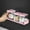 Pink, variant on YHDSYY Big Sale! Transparent Wall-mounted Squares Spice Jar Set Three Spice Boxes To Form A Kitchen Combination Spice Boxes Plastic Flip Spice Boxes Seasoning Boxes Set