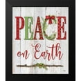 thumbnail image 2 of Mollie B. 12x14 Black Modern Framed Museum Art Print Titled - Peace on Earth, 2 of 5