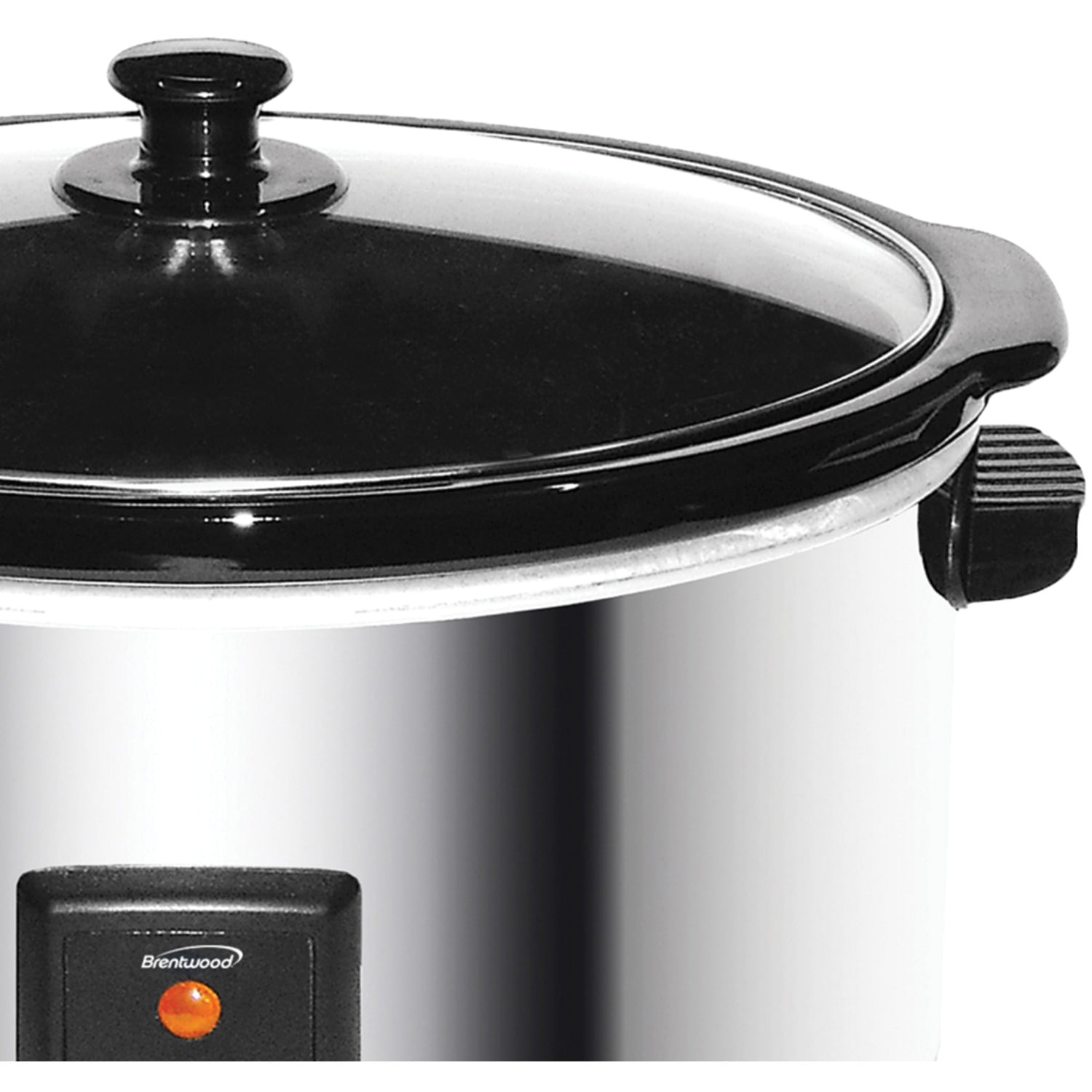 Brentwood 8 qt Slow Cooker, Silver